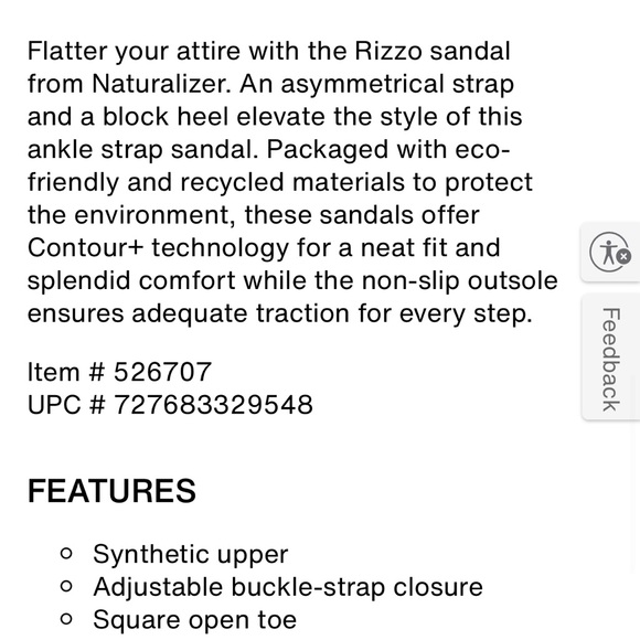 Naturalizer Rizzo Sandal - Picture 6 of 6